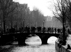 Amsterdam in Black and White